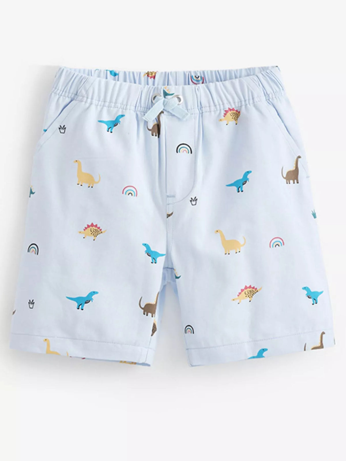 Children's Dinosaur Print Elastic Waist Shorts product image 2