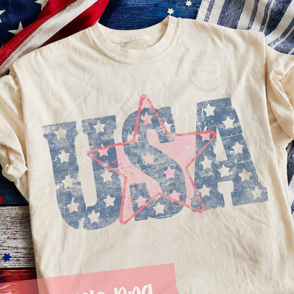 USA Star Graphic Tee product image 2
