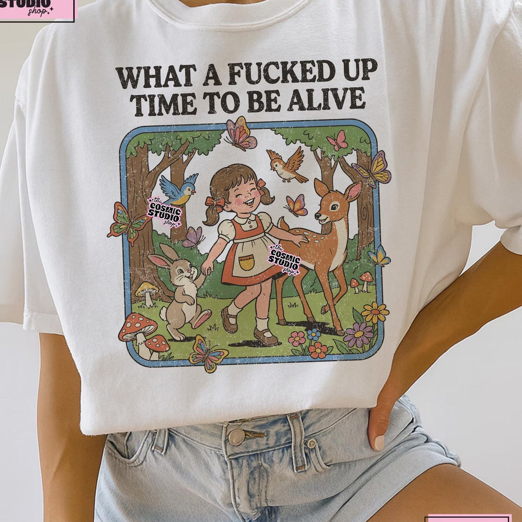 What a F***ed Up Time to Be Alive Graphic Tee product image 2