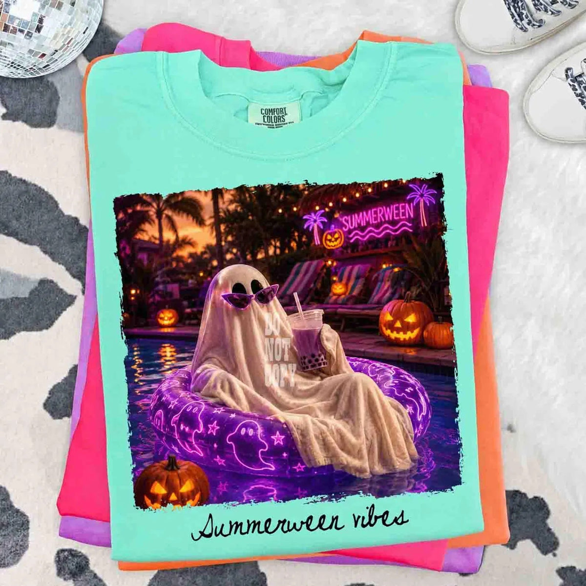 Summerween Vibes Graphic Tee product image 1