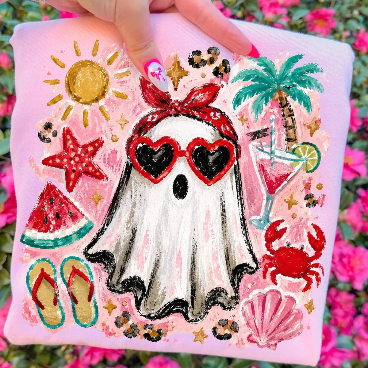 Summer Ghost Graphic Tee product image 1