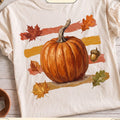 Pumpkin Stripes Graphic Tee product image 1