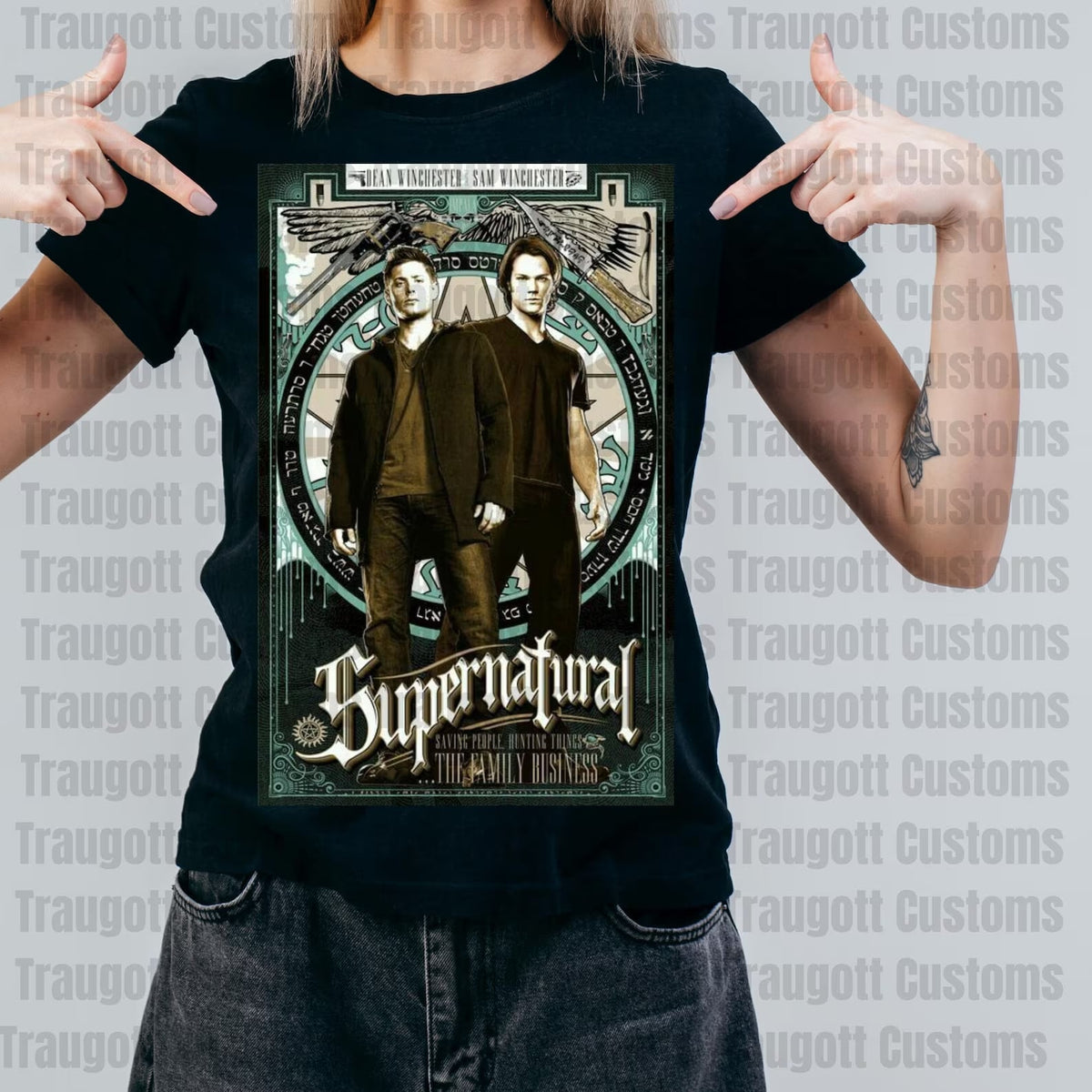 Supernatural Graphic Tee product image 1