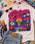 Alabama Airbrush Graphic Tee product image 1
