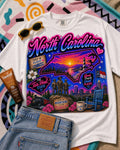 North Carolina Airbrush Graphic Tee product image 1