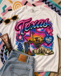 Texas Airbrush Graphic Tee product image 1