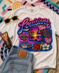 Louisiana Airbrush Graphic Tee product image 1
