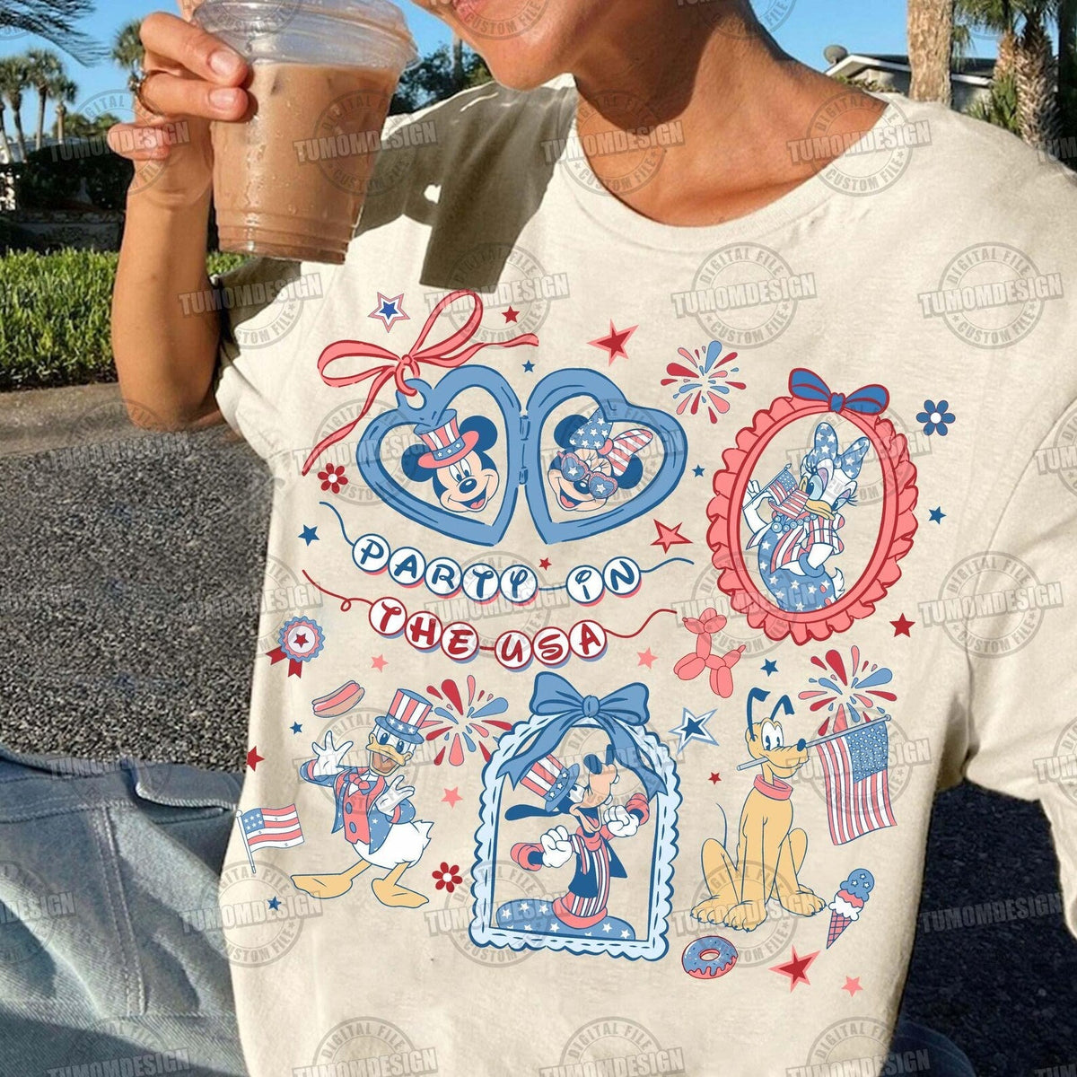 Party in the USA Graphic Tee product image 1