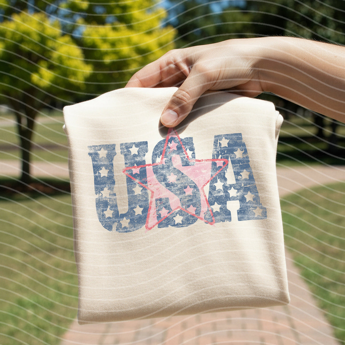 USA Star Graphic Tee product image 1