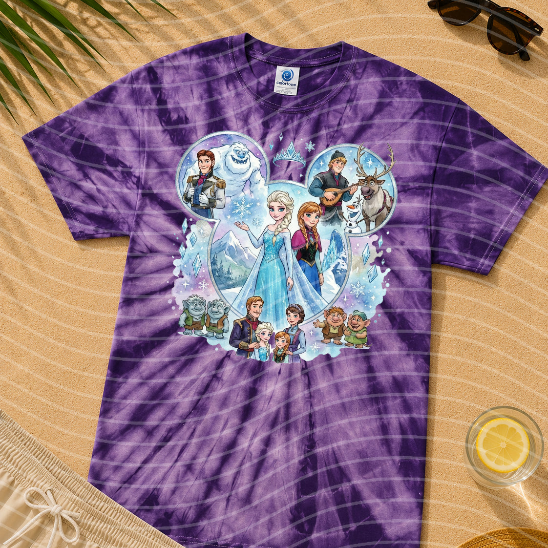 Elsa and Anna Graphic Tee product image 1