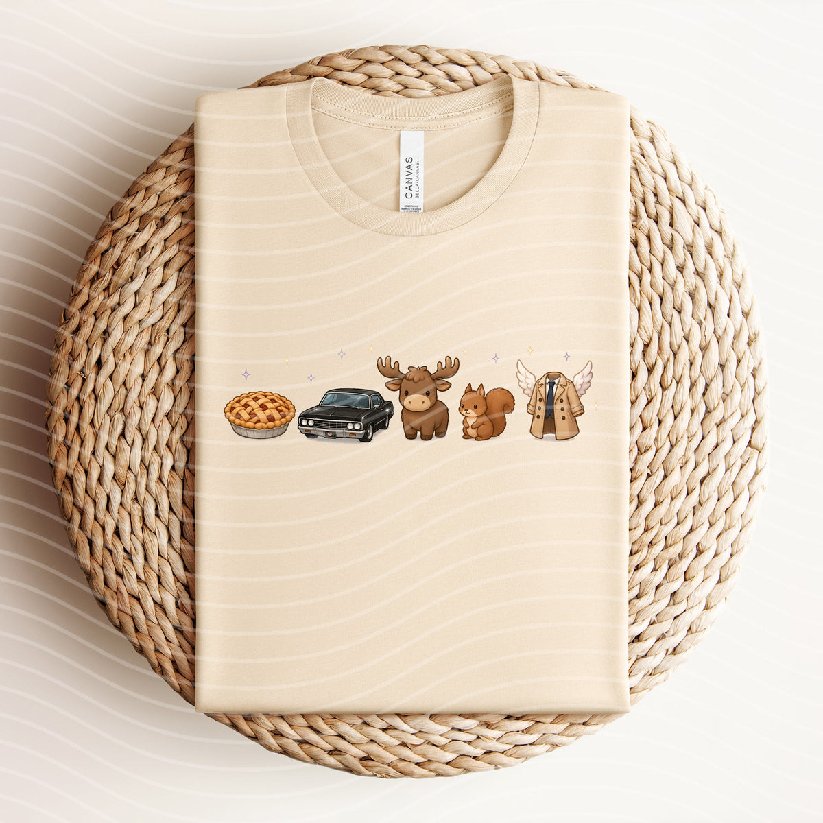 Supernatural Icons Graphic Tee product image 1