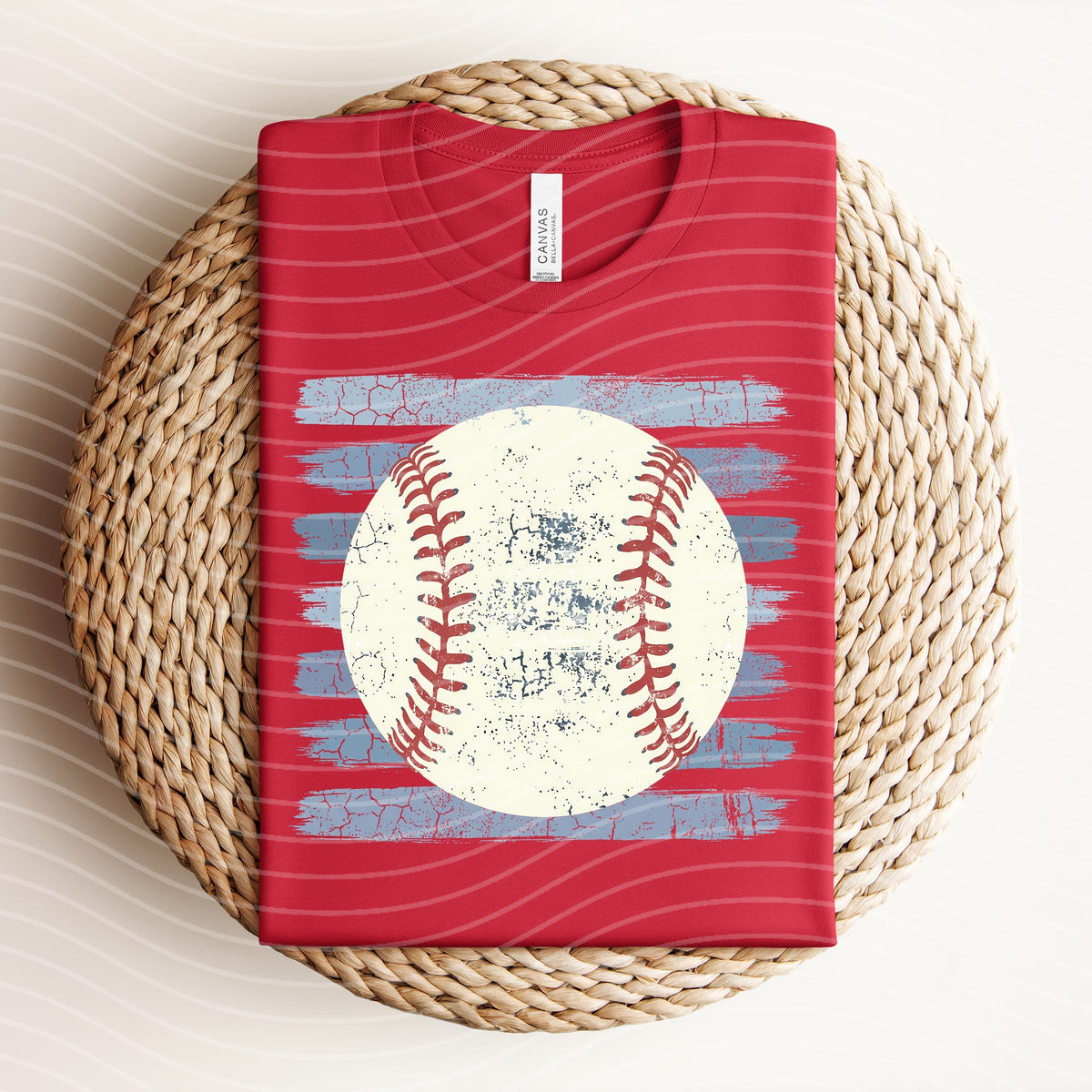 Baseball Stripes Graphic Tee product image 1