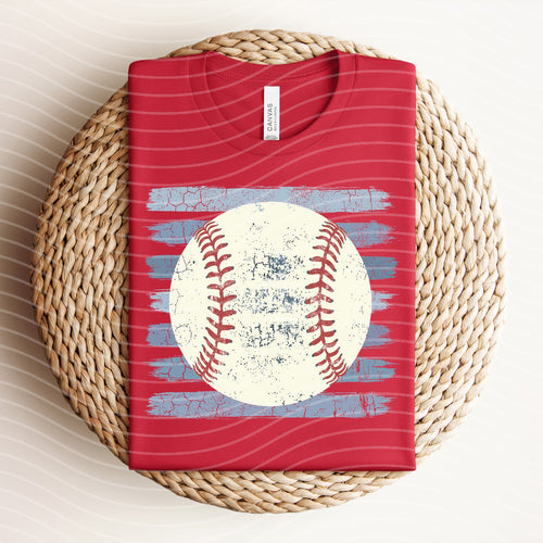 Baseball Stripes Graphic Tee product image 1