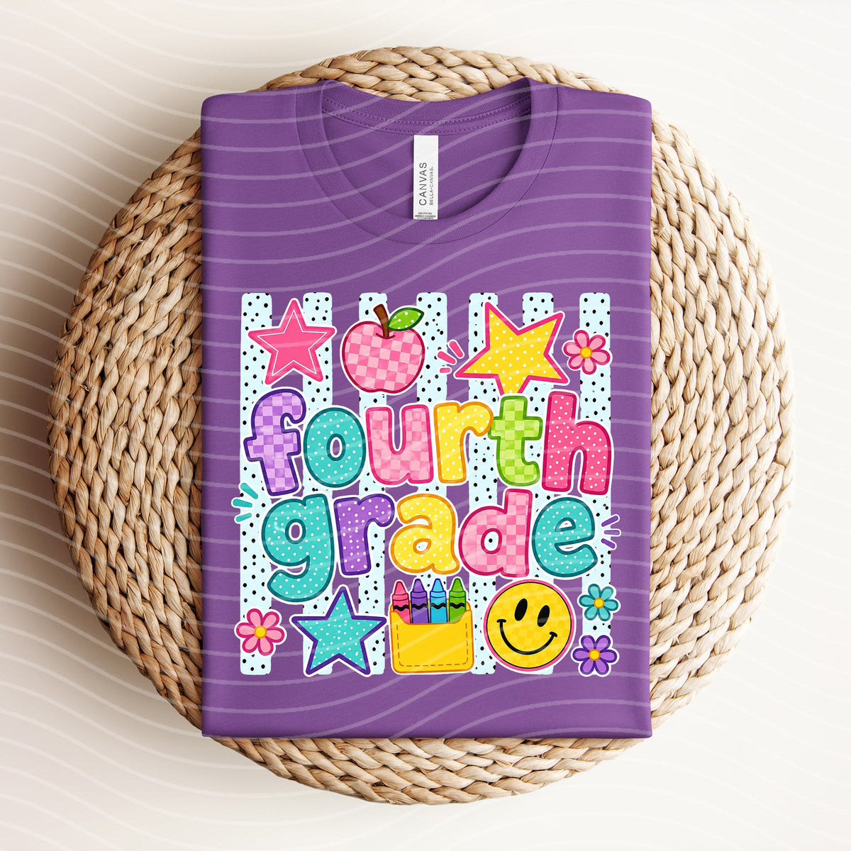 School Stripes Graphic Tee product image 1