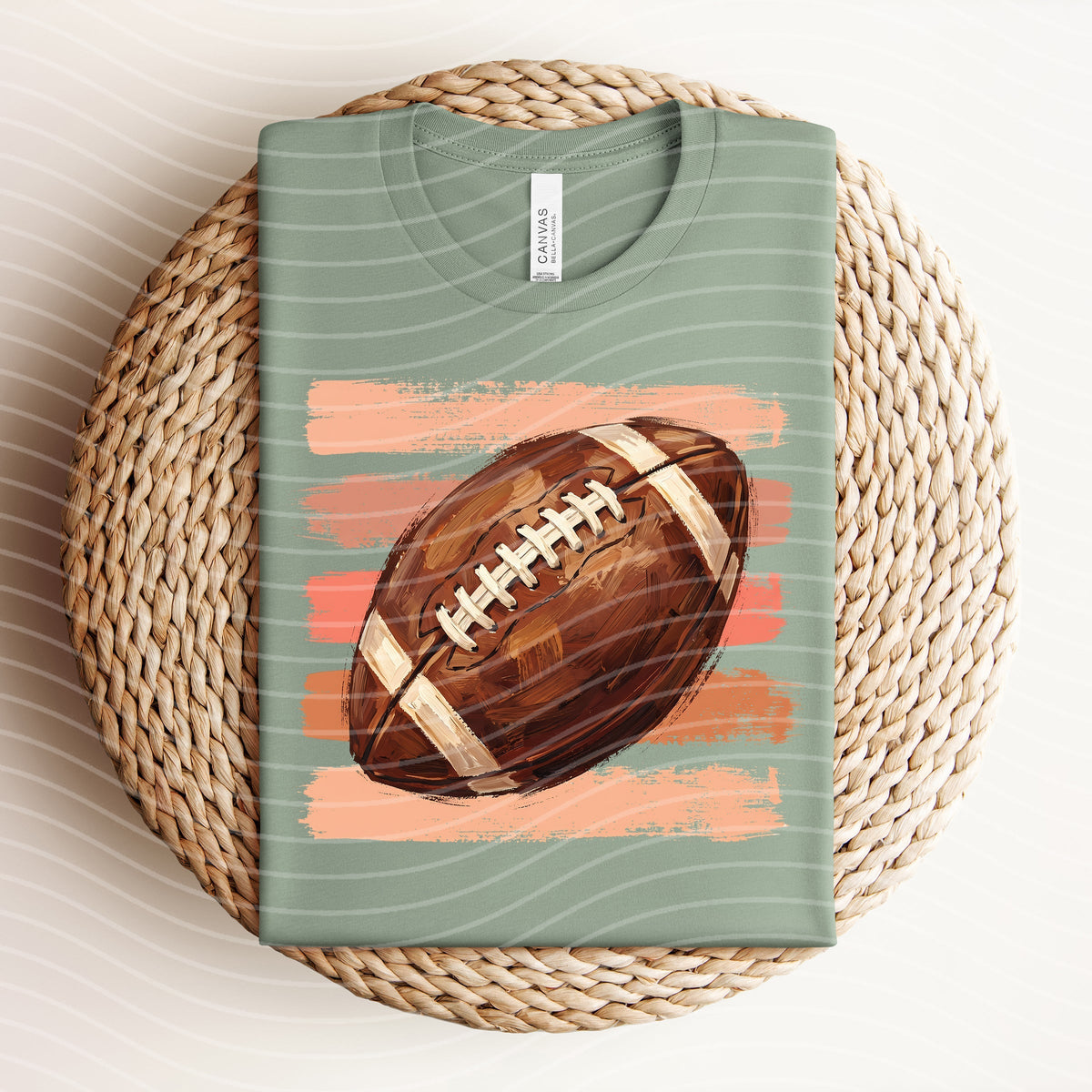 Football Stripes Graphic Tee product image 1