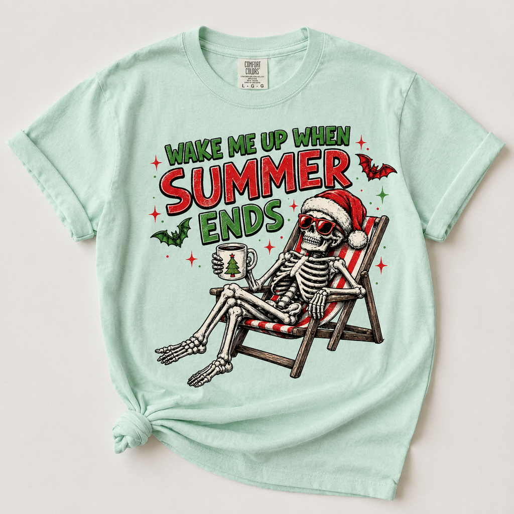 Wake Me Up When Summer Ends Graphic Tee product image 3