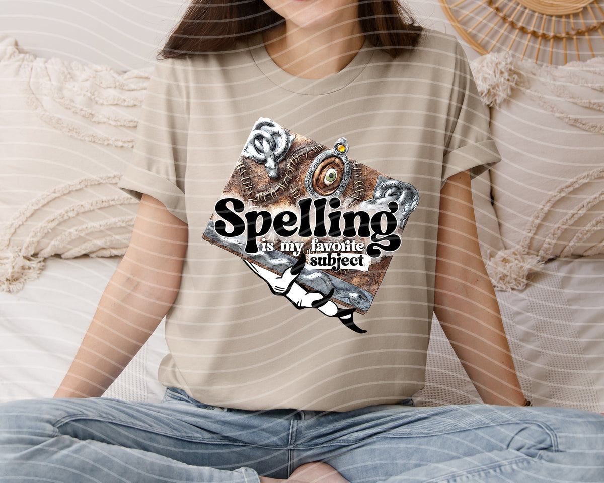 Spelling is My Favorite Subject Graphic Tee product image 1