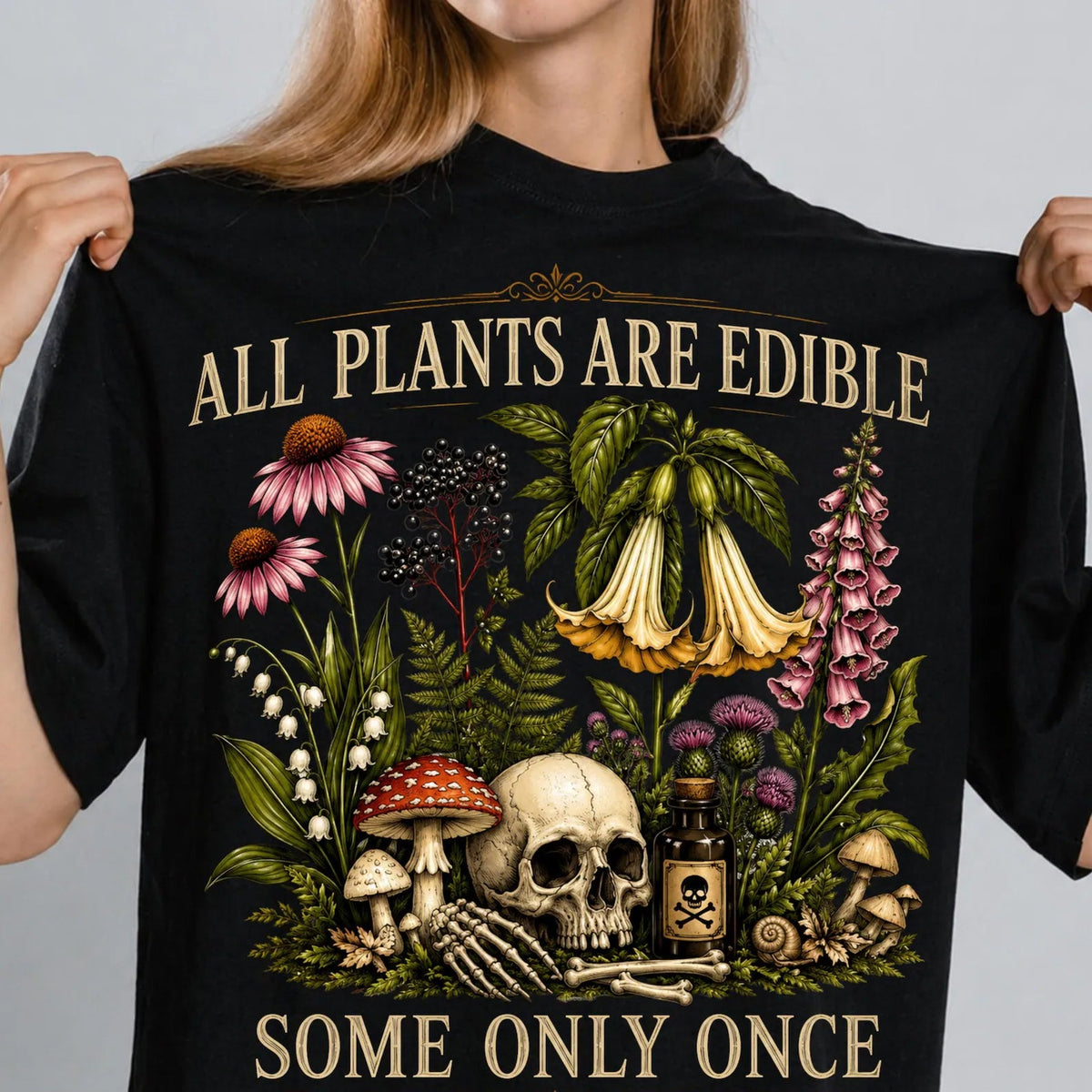 All Plants are Edible Graphic Tee product image 1
