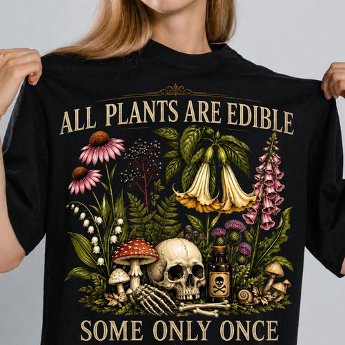 All Plants are Edible Graphic Tee product image 1