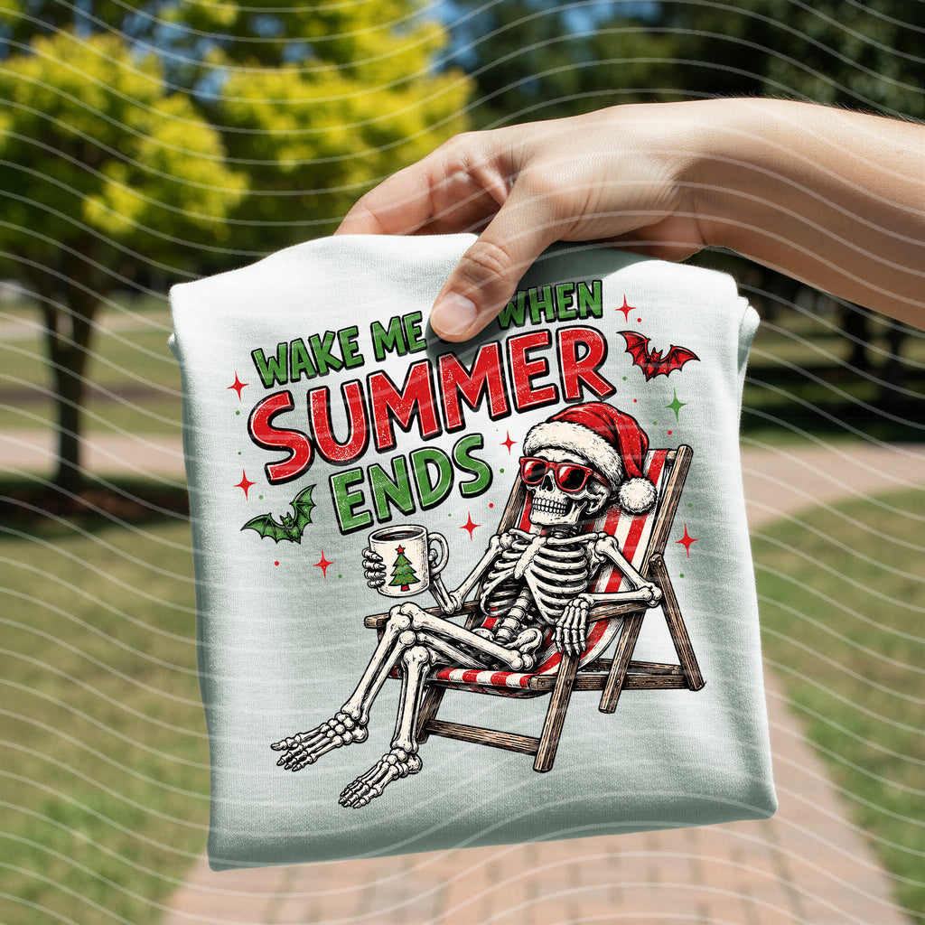Wake Me Up When Summer Ends Graphic Tee product image 1