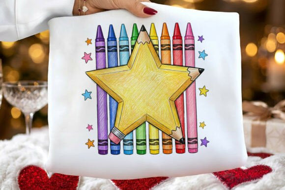 Star Pencil Graphic Tee product image 1