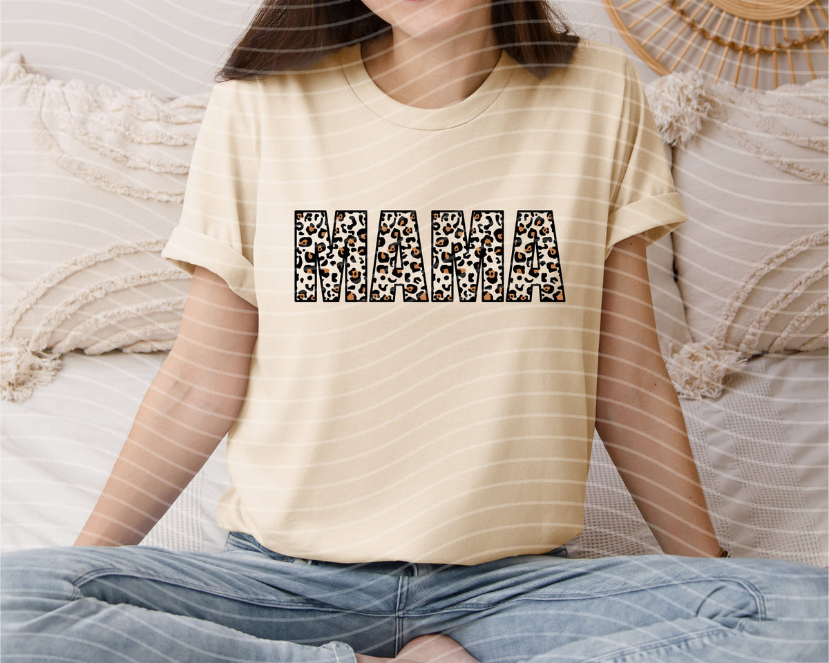 Mama Leopard Graphic Tee product image 1
