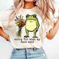 Sorry for What My Face Said Graphic Tee product image 1