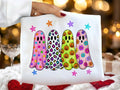 Bright Patterned Ghosts Graphic Tee product image 1
