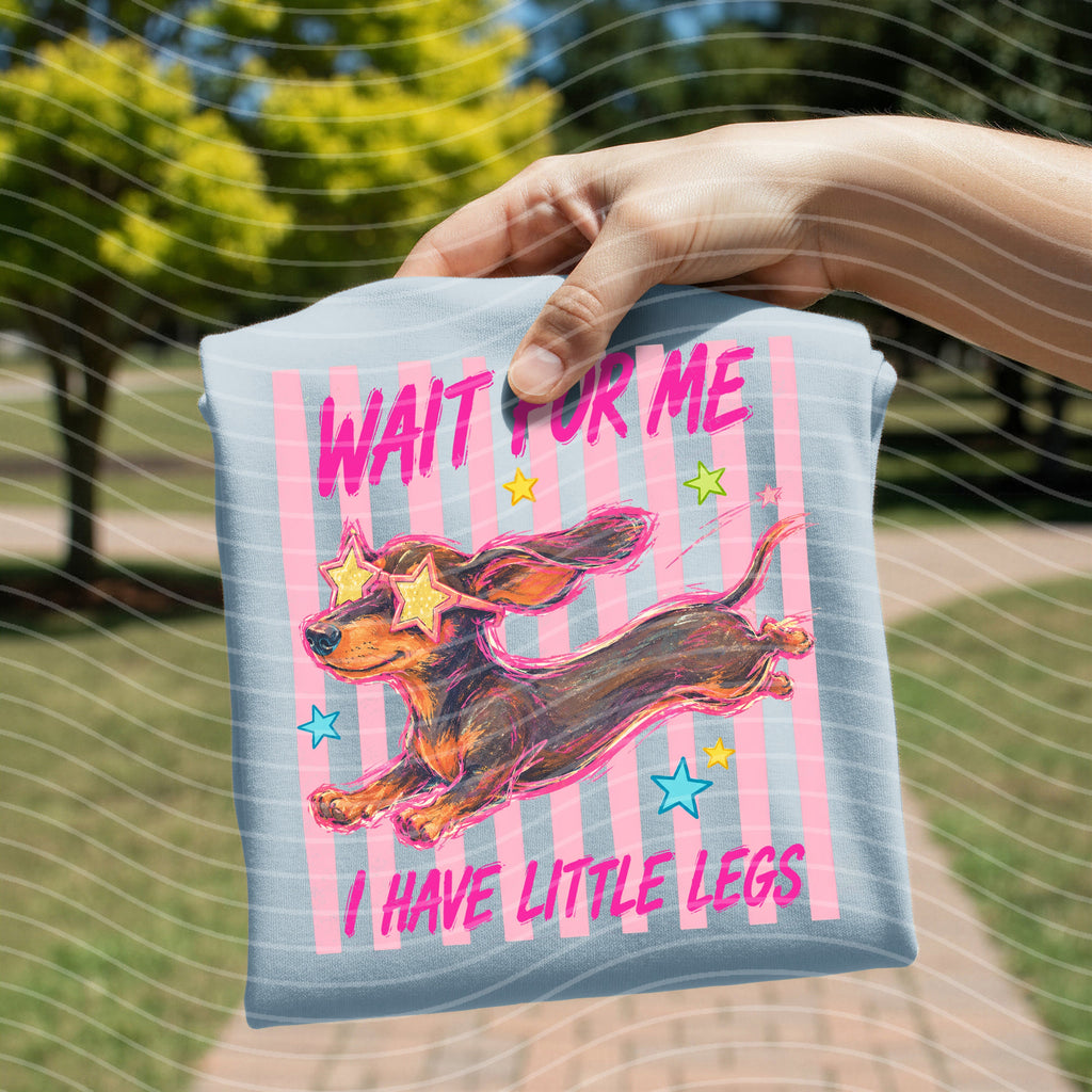 Wait for Me I Have Little Legs Graphic Tee product image 2