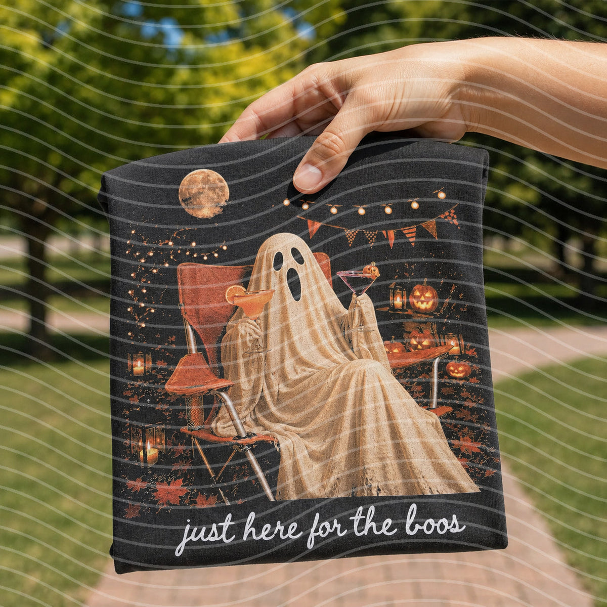 Just Here for the Boos Graphic Tee product image 1