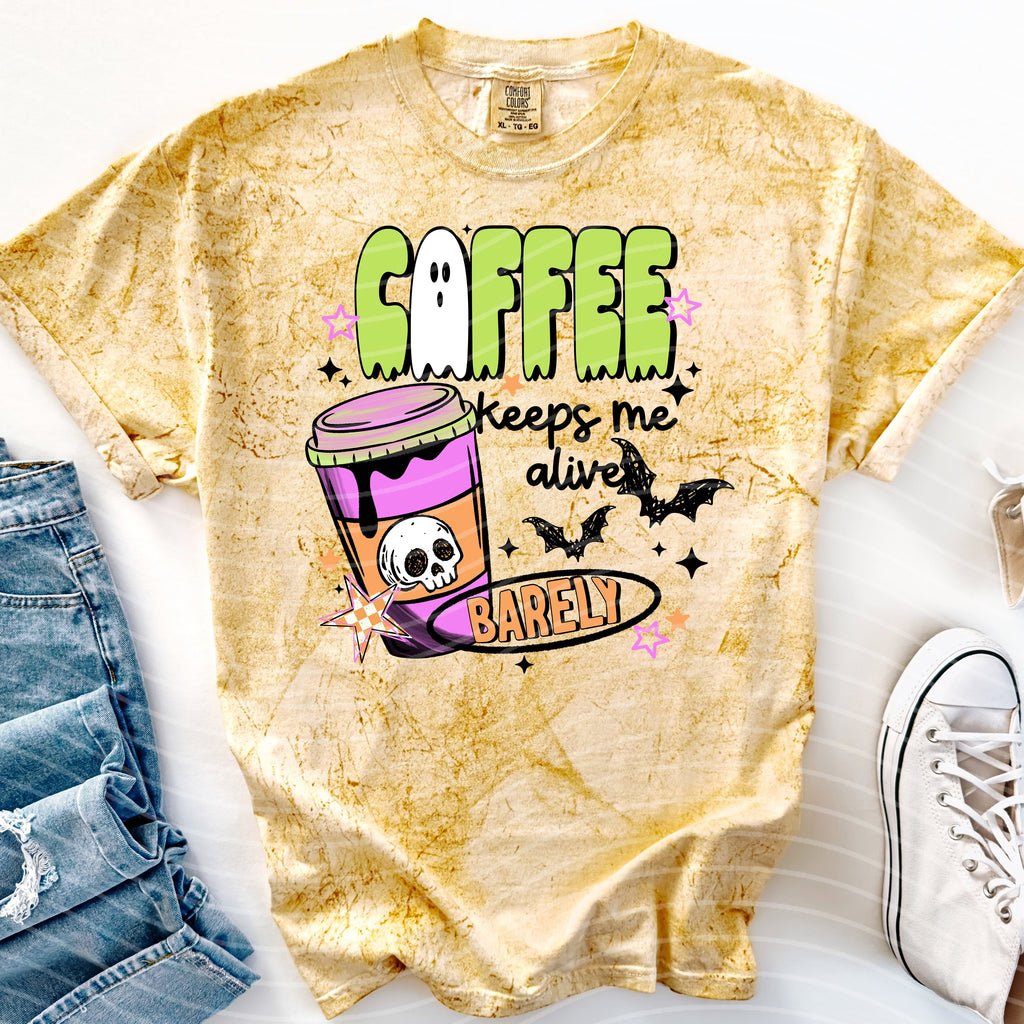 Coffee Keeps Me Alive Graphic Tee product image 1