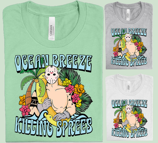 Ocean Breeze Killing Sprees Graphic Tee product image 2