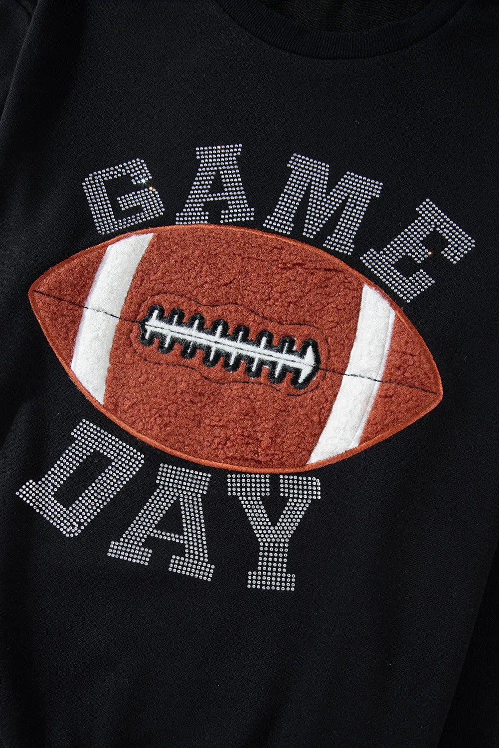 GAME DAY Football Round Neck Long Sleeve Top and Shorts Set product image 4