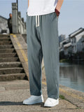 Men's Plus Size Loose Fit Drawstring Casual Pants product image 1