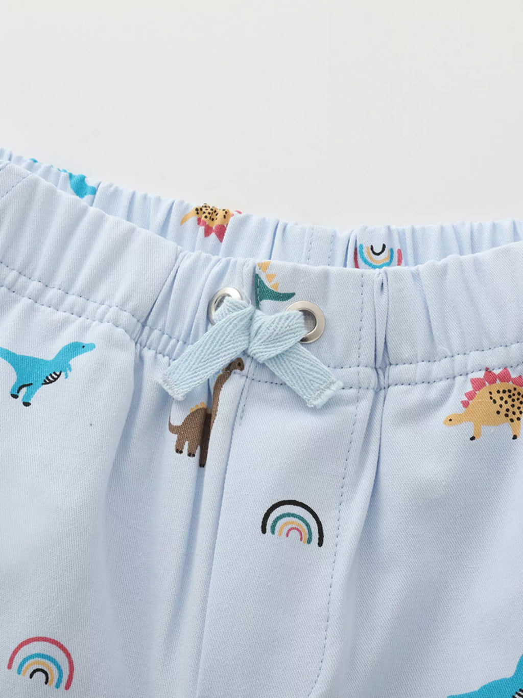 Children's Dinosaur Print Elastic Waist Shorts product image 3