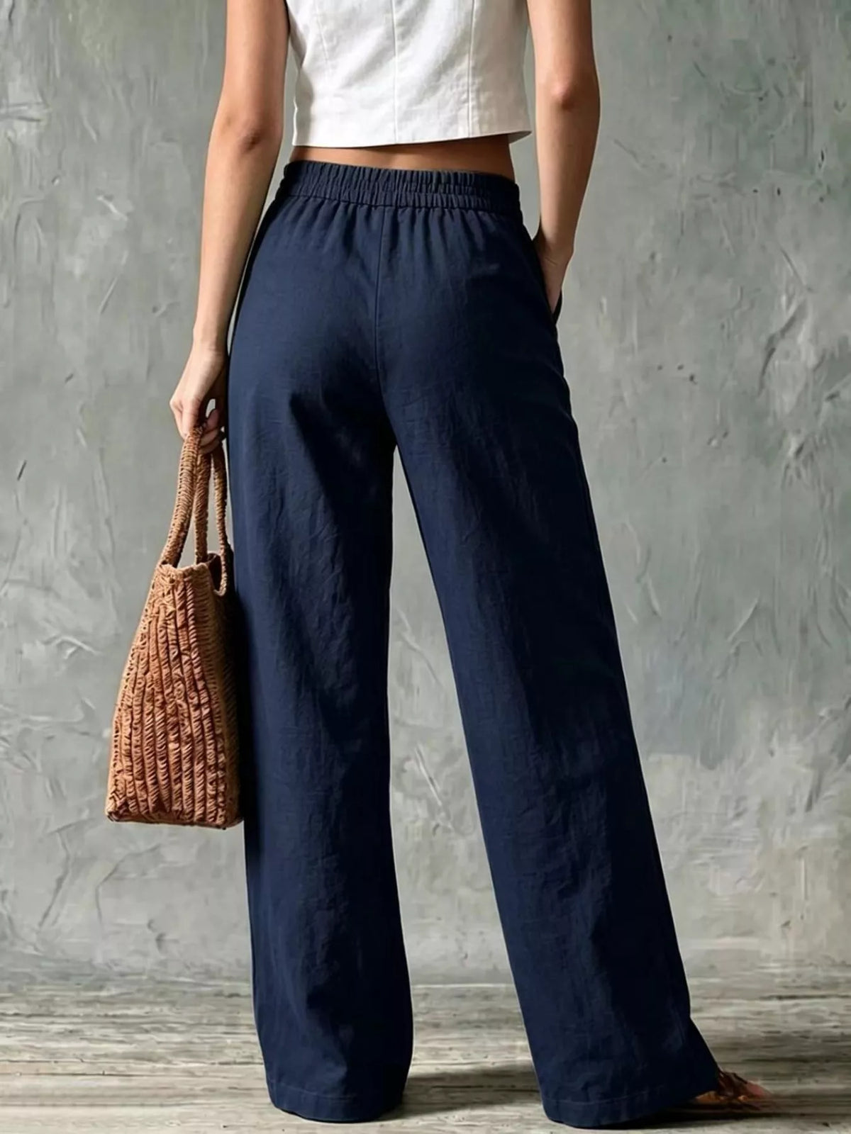 Full Size Wide Leg Pants Plus product image 14