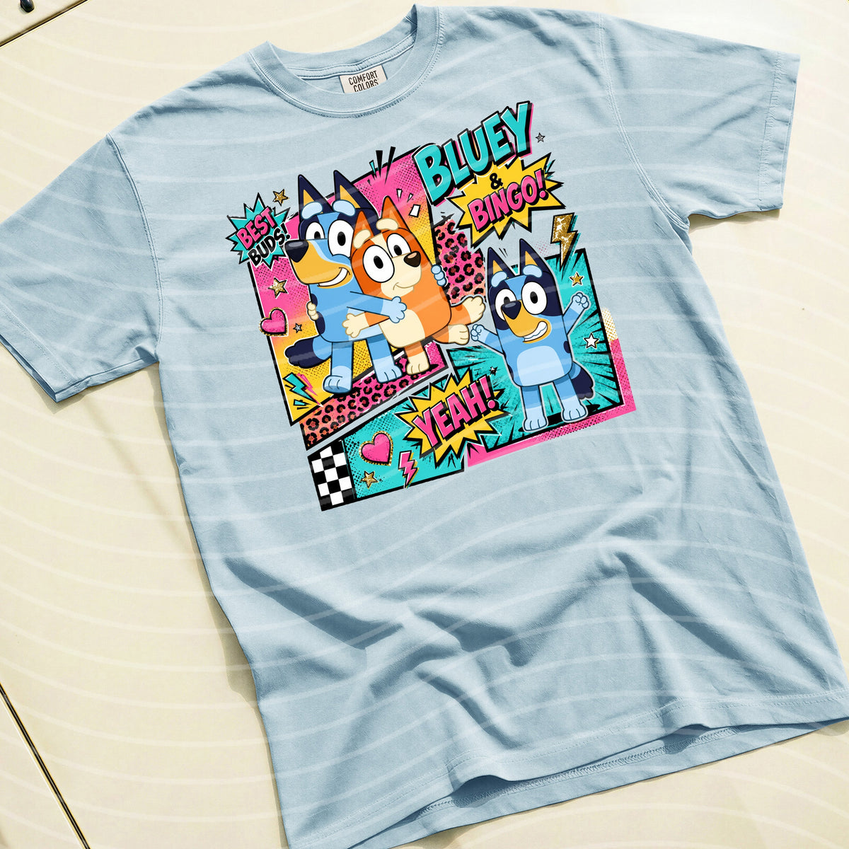 Blue Dog Comic Graphic Tee product image 1