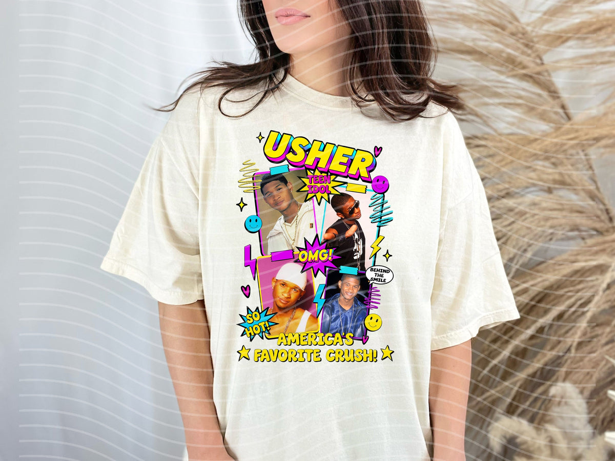 Teen Crush Usher Graphic Tee product image 1