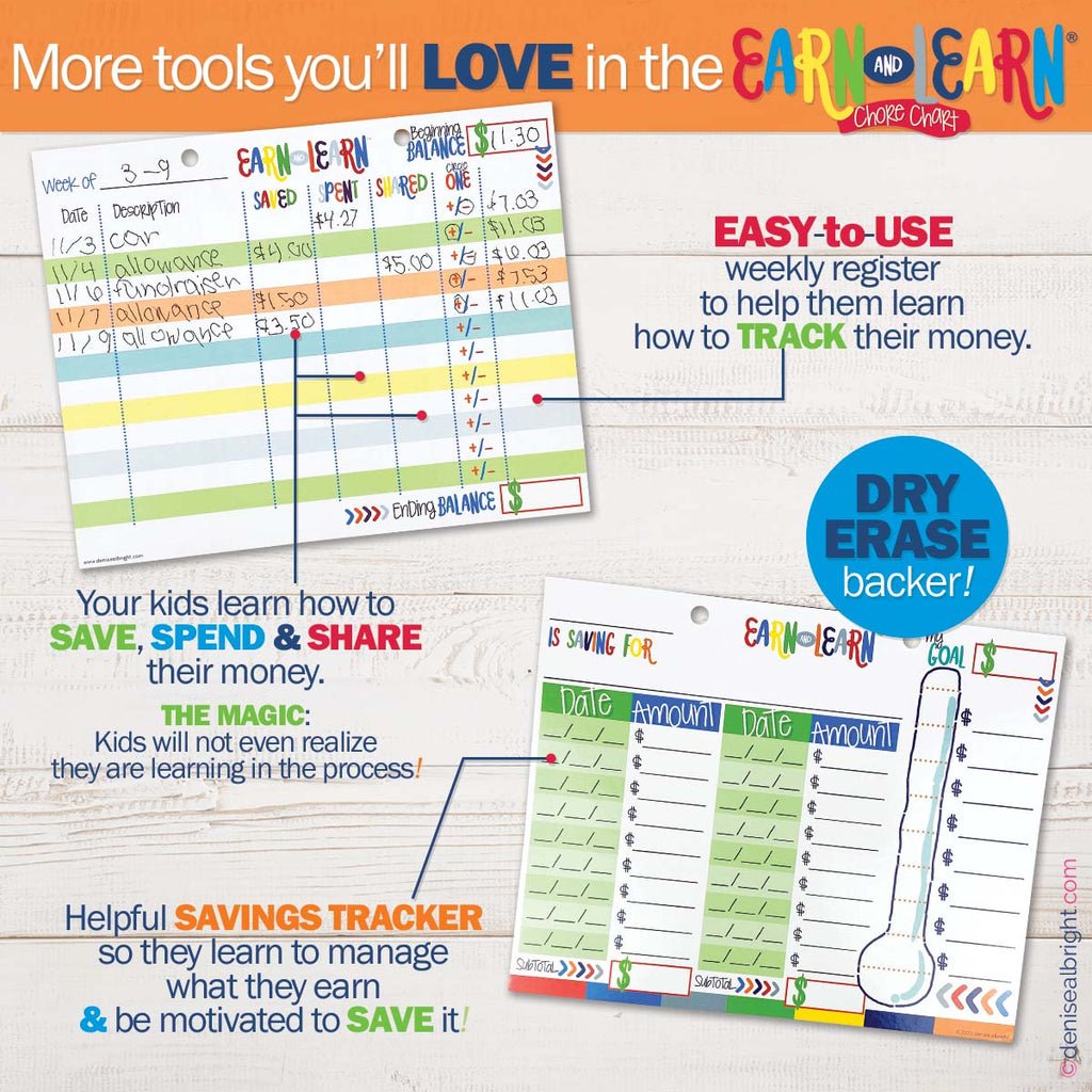 Mom Must-Have School Keepsake Kit | Class Keeper®, Photo Prop Deck & School Stickers | BONUS! App Membership + BONUS! Earn & Learn® Chore Chart Pad | (4) Styles