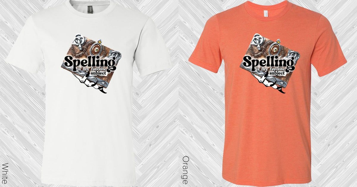 Spelling is My Favorite Subject Graphic Tee product image 2