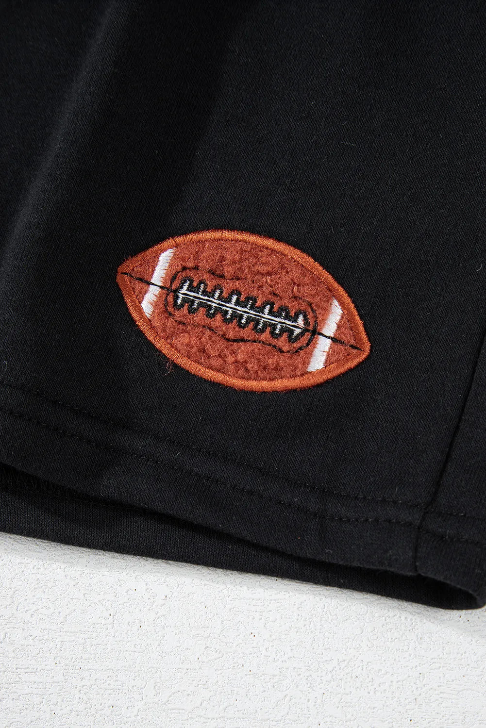 GAME DAY Football Round Neck Long Sleeve Top and Shorts Set product image 6
