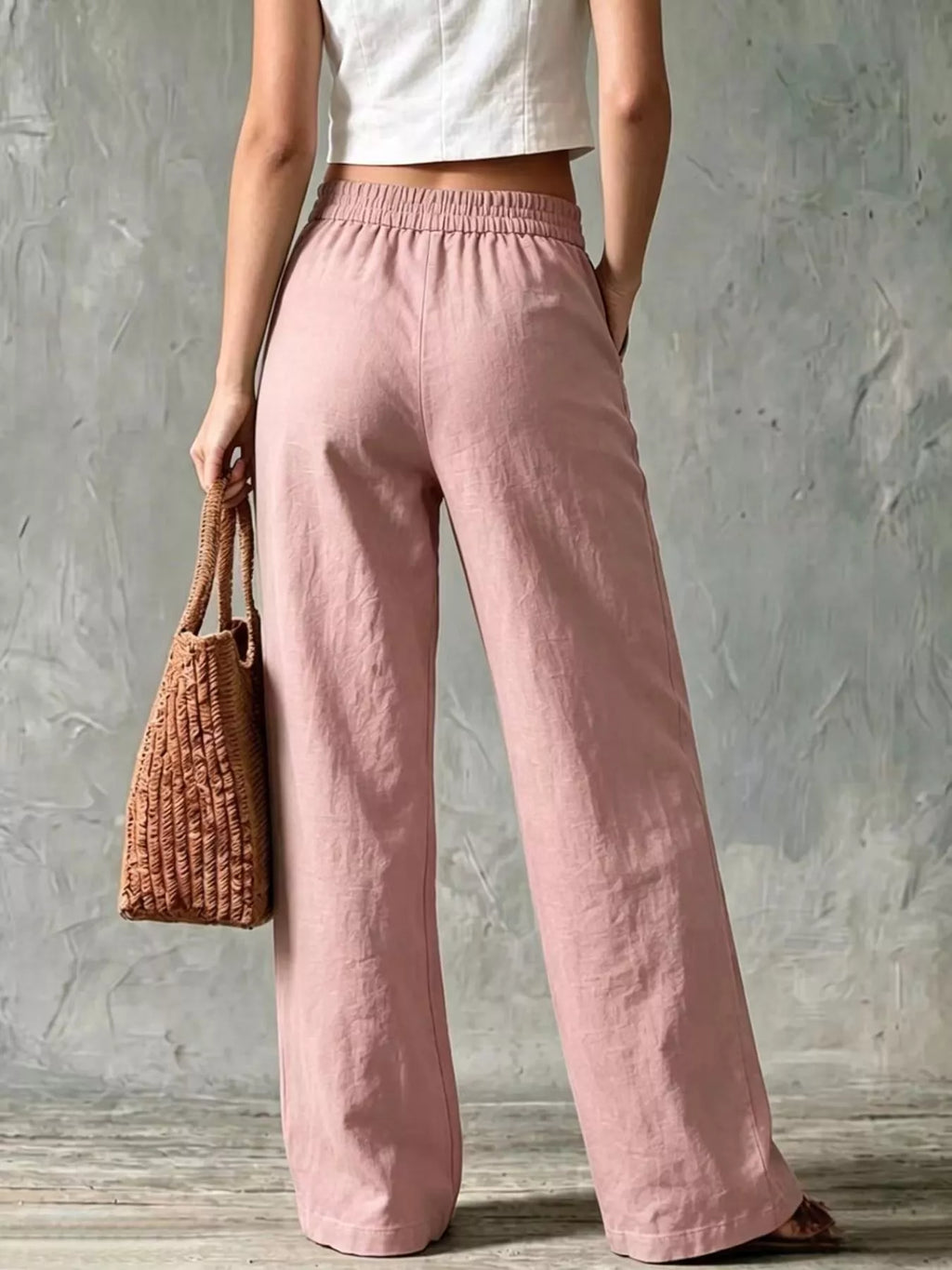 Full Size Wide Leg Pants Plus product image 4